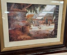 large antique picture