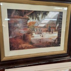 large antique picture
