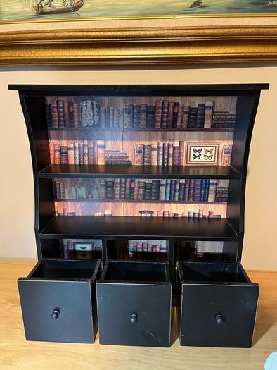 vintage style hanging wall unit new price 165