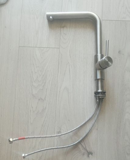 mixer tap - stainless steel