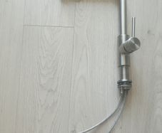 mixer tap - stainless steel