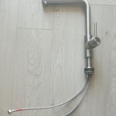 mixer tap - stainless steel