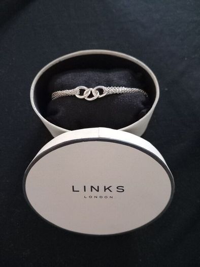 Genuine Links of London Sterling Silver bracelet, Never worn