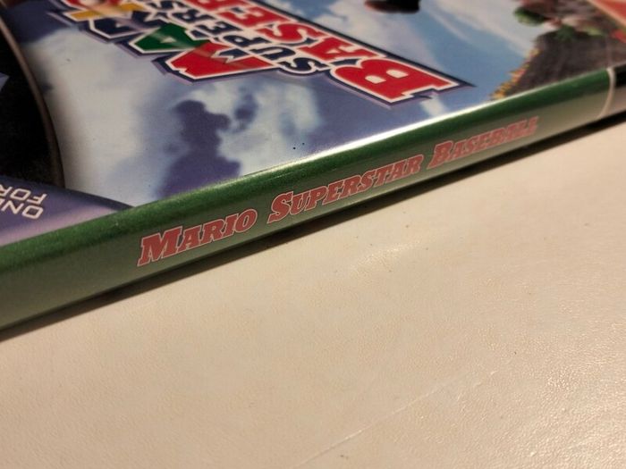 Mario Superstar Baseball Nintendo Gamecube NTSC