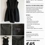 Therapy Black Textured Sparkle Dress Image 2