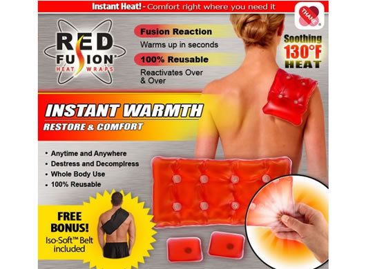 Red Fusion - Heat Wraps