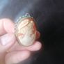Vintage Large Silver Cameo Pendant&brooch Image 6