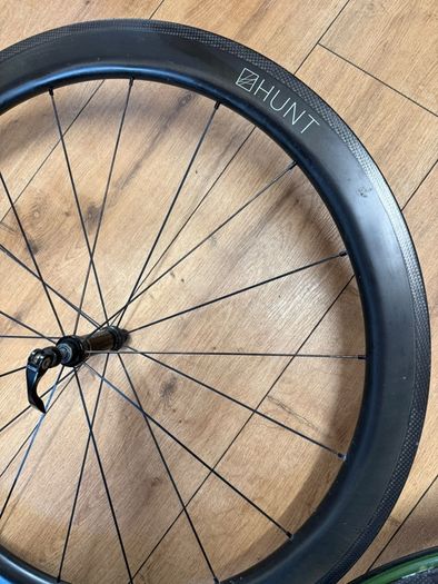 hunt 50 carbon wide aero wheelset