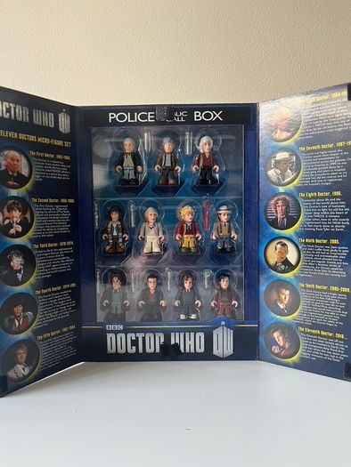 Doctor Who The Eleven Doctors Micro-Figure Set