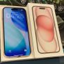 Apple iPhone 15 128GB Unlocked Pink with Box (LCD Has a Small Crack) , Its Original Battery Health: 86% Image 3