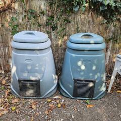 Large Compost Bins x 2