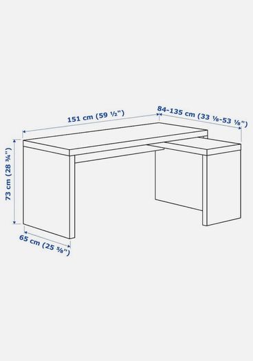 extendable desk