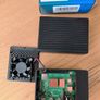 Raspberry Pi 4B 4GB with active or passive cooling cases. Image 3