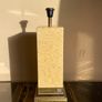 Mid Century French Table Lamp, Vintage Jean Claude Mahey, Lacquer Brass Chrome, 70s Image 10