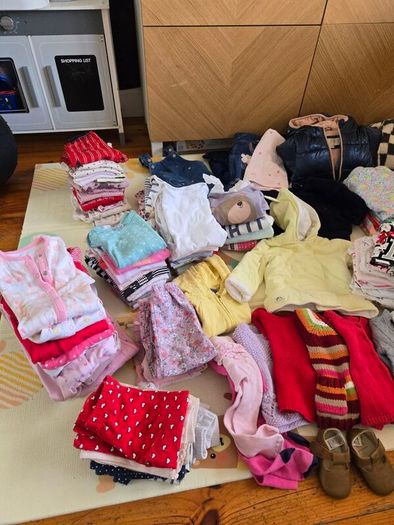 Baby girl clothes bundle 9 to 12 months