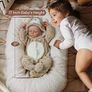 SALE | Lifelike Reborn-Baby Dolls Boy 17 Inch Handmade Realistic Reborn Babies Dolls Newborn Baby with Soft Vinyl Body Real Life Baby Dolls with Toy Accessories Close Eyes Image 4
