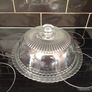 glass dome cake stand Image 2
