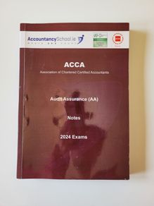 ACCA Audit Assuance Textbook & practice Kit