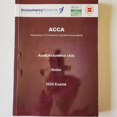 ACCA Audit Assuance Textbook & practice Kit
