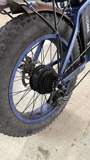 DME fat tyre folding E-bike 2023