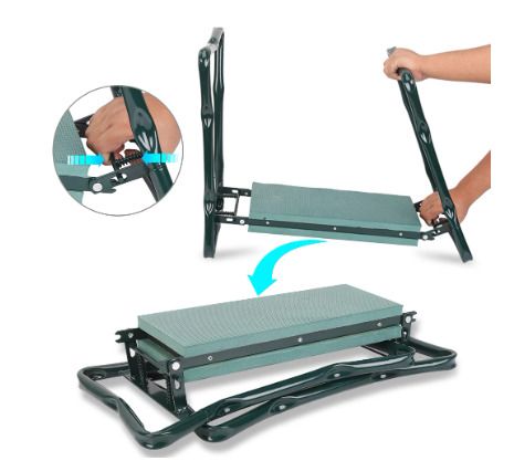 BRAND NEW Heavy Duty Upgraded Garden Kneeler Thicken Seat Padded Kneeling Stool Indoor Outdoor 150KG Load Portable Folding