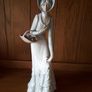 Figurine by Porcelanas Miguel Requena of Gentleman with Candlestick Jardiniere Image 3