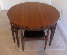 Vintage Hans Olsen dining table and chairs