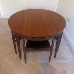 Vintage Hans Olsen dining table and chairs
