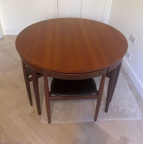 Vintage Hans Olsen dining table and chairs