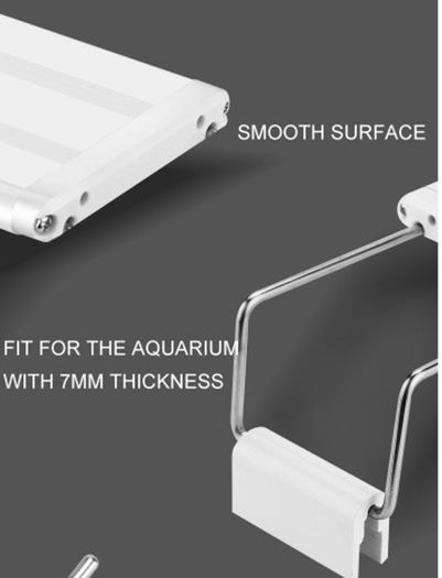 20-50cm Fish tank light with extendable brackets white and blue leds