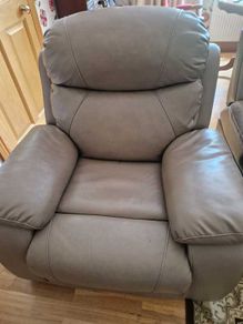 Couch and armchair