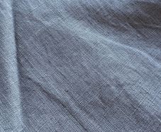 2.1 metres of 61 inch width 100% linen in chambray blue