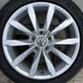 Genuine Volkswagen 17" Alloy Wheels - Bridgestone Image 7