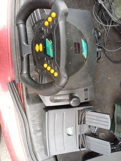 Jordan Grand prix racing wheel for Nintendo 64 and ps1
