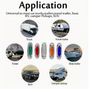 6pcs LED Side Marker Lights for Trucks & Trailers - 16 LEDs, Dual Mode (Steady On + Flash), Image 6