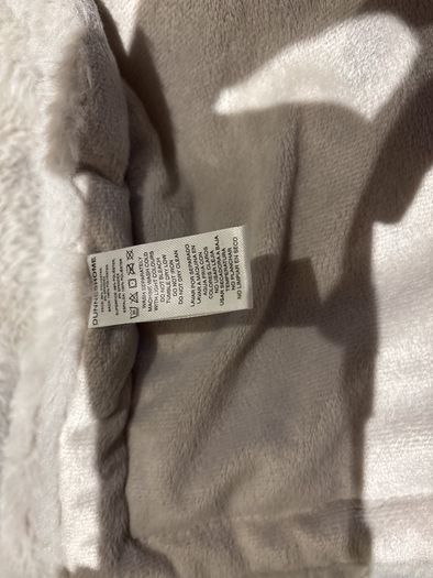 Faux fur throw 150x200 Mink