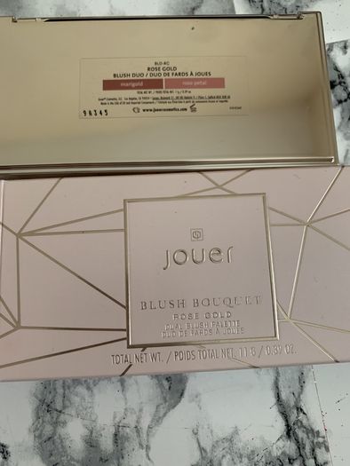 Jouer Cosmetics Blush Bouquet Dual Blush Palette Full Size Brand New