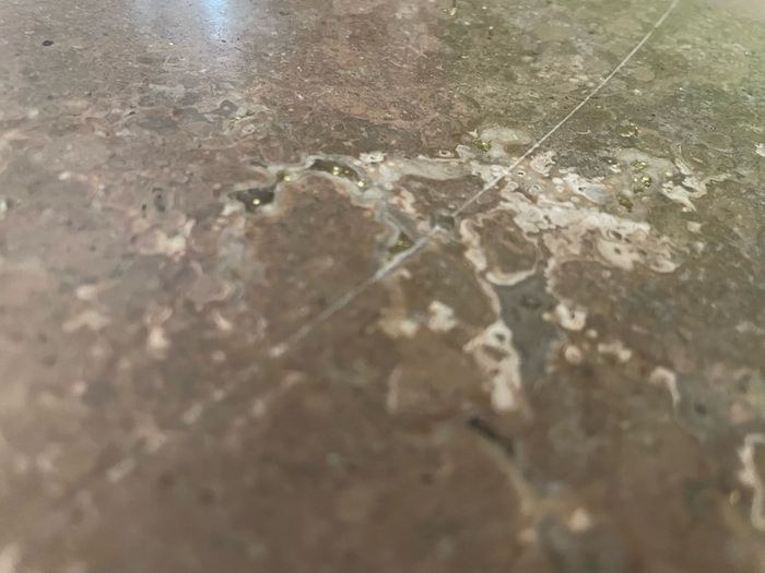 Golden Marble Table