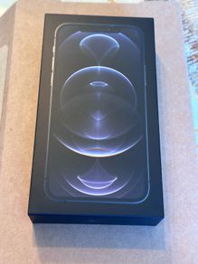 Empty iPhone 12 Pro box