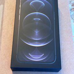 Empty iPhone 12 Pro box
