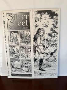 Larry Elmore - Silver Steel. Portfolio. 1990's.