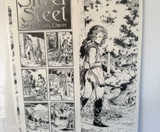 Larry Elmore - Silver Steel. Portfolio. 1990's.