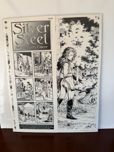 Larry Elmore - Silver Steel. Portfolio. 1990's.