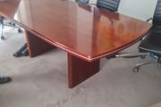 executive boardroom table with 6