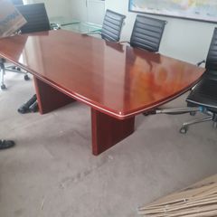 executive boardroom table with 6
