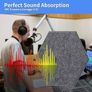 NEW SALE | 12 Pack High Density Hexagon Acoustic Panels,Acoustic Foam Panels 30 x 26 x1 cm Beveled Edge Tiles Image 4