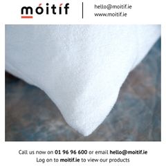 Terry Towelling Pillow Protectors - Pair