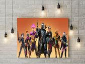 The Mandalorian baby Yoda Fortnite skins printed Wall picture 3mm foamex board printed picture on it wall board wall decor wall art picture