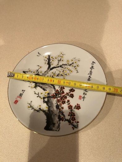 Plum Blossom Japanese Plate