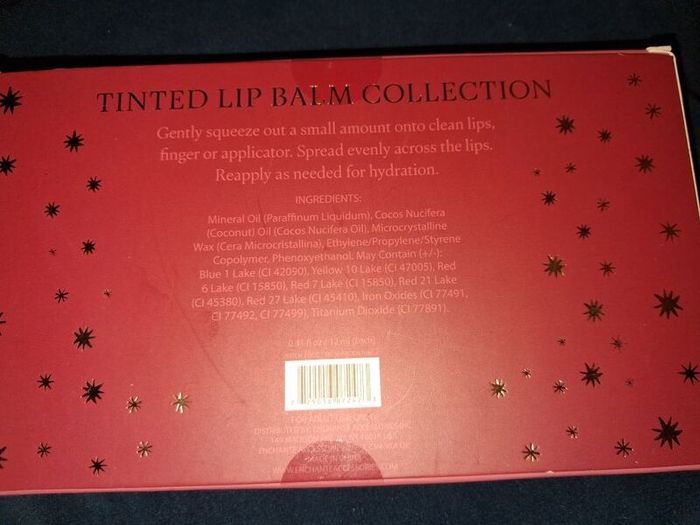 Brand New Tinted Lip Balm Collection x4 Pack - RRP - 15.99